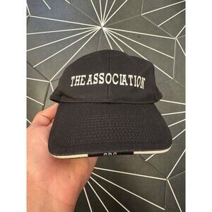 Vintage ABC Sports Hat The Association Dad Hat Black Adjustable
